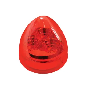 77692 2.5" SPYDER RED BEEHIVE 3 LED LIGHT, RED LENS