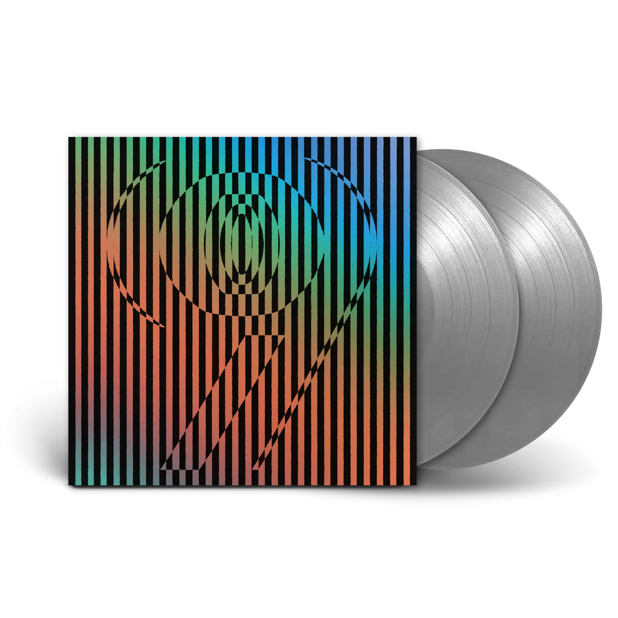 9 / DLX Hologram Metallic Silver 2LP   sticker