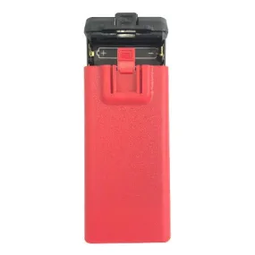 AA Battery Clamshell for KNG& KNG2 Series Radios, BadAss Red