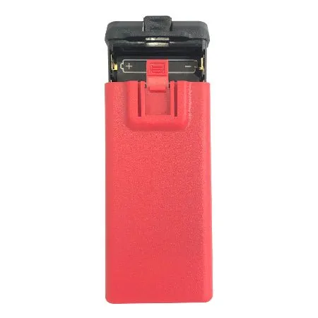 AA Battery Clamshell for KNG& KNG2 Series Radios, BadAss Red