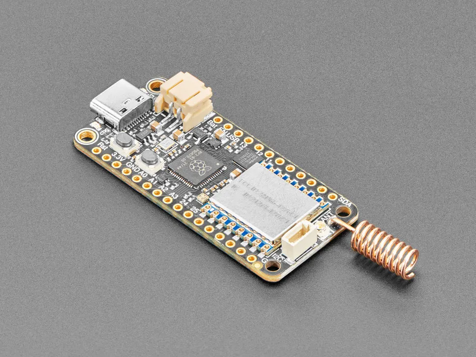 Adafruit Feather RP2040 with RFM95 LoRa Radio - 915MHz