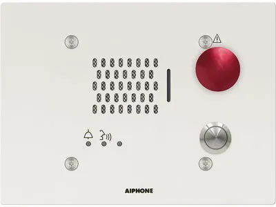 Aiphone IX-NVP2 IP Dual Button 3-Gang Sub Station