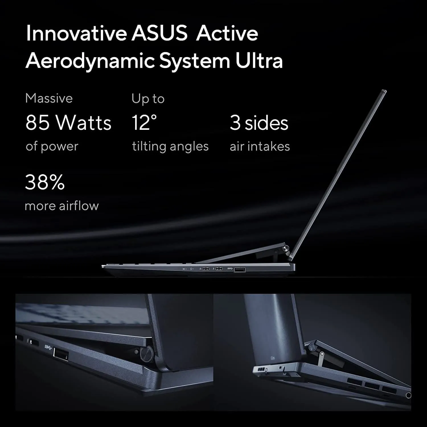 ASUS UX8402ZA-M501WS [CI5-12500H 12TH GEN/16GB DDR5/512GB SSD/NO DVD/WIN11 HOME MSO/14.0 INCH/IRIS XE GRAPHICS/1 YEAR/BLACK]