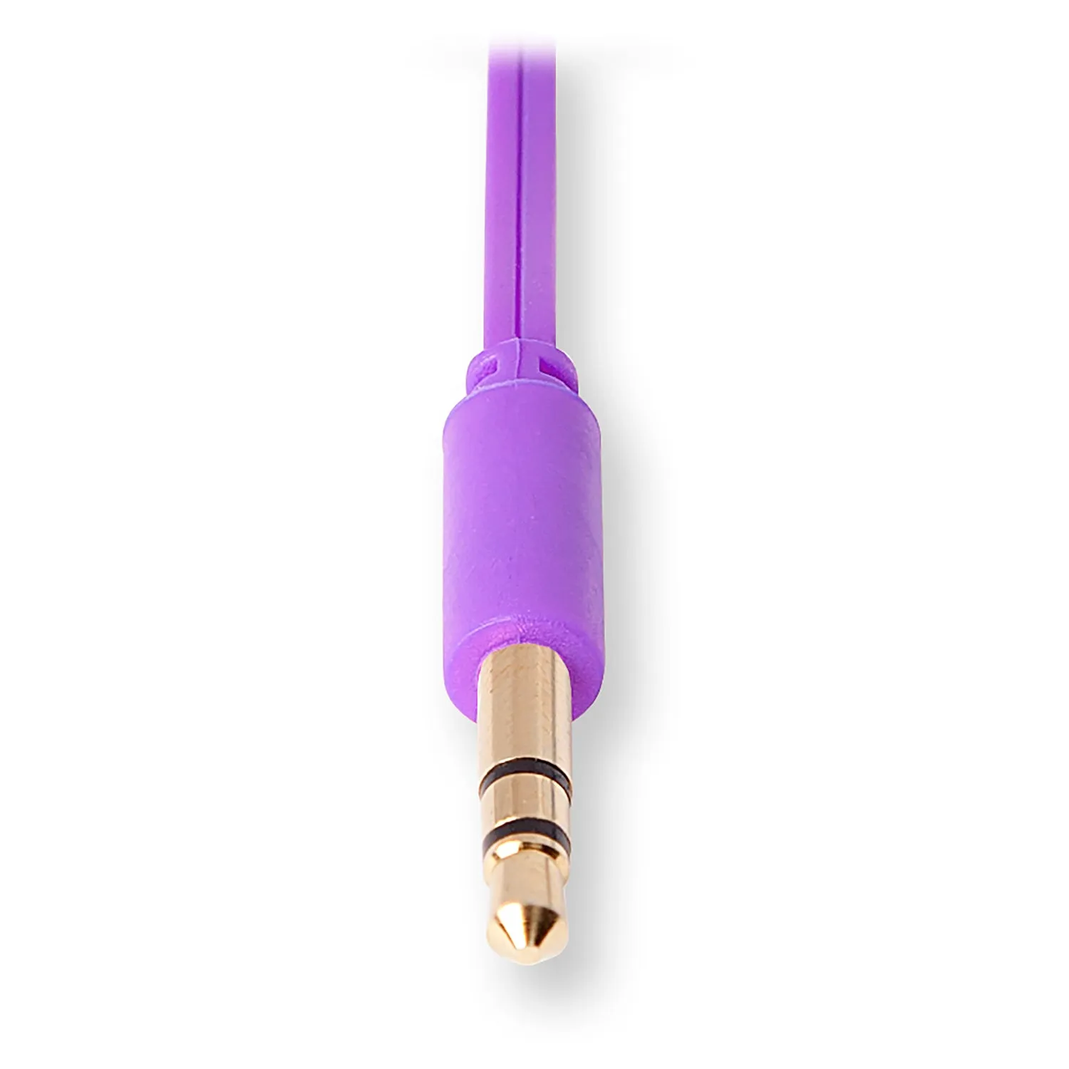 Audio Auxiliary Cable | Aux Cord | Retractable Cord | Purple