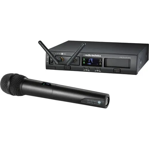 Audio-Technica ATW-1302 System 10 Pro Rack-Mount Digital Handheld Mic System 24 Ghz