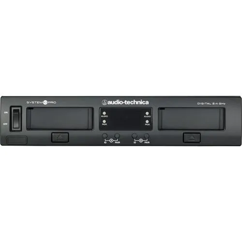 Audio-Technica ATW-1311 System 10 Pro Rack-Mount Digital Dual Unipak Transmitter System24 Ghz