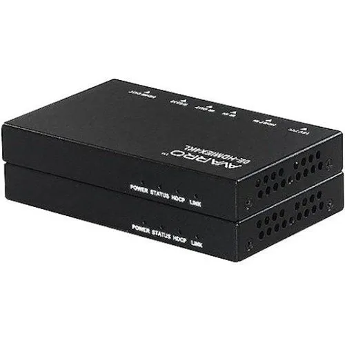 AVARRO / W Box Technologies 0E-HDMIEX4KL 4K 60hz HDBT PoE/HDCP 2.2 Extender, Black