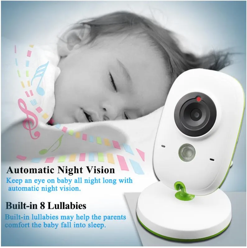 Baby Monitor Wireless Audio Video Nanny Walkie Talkie