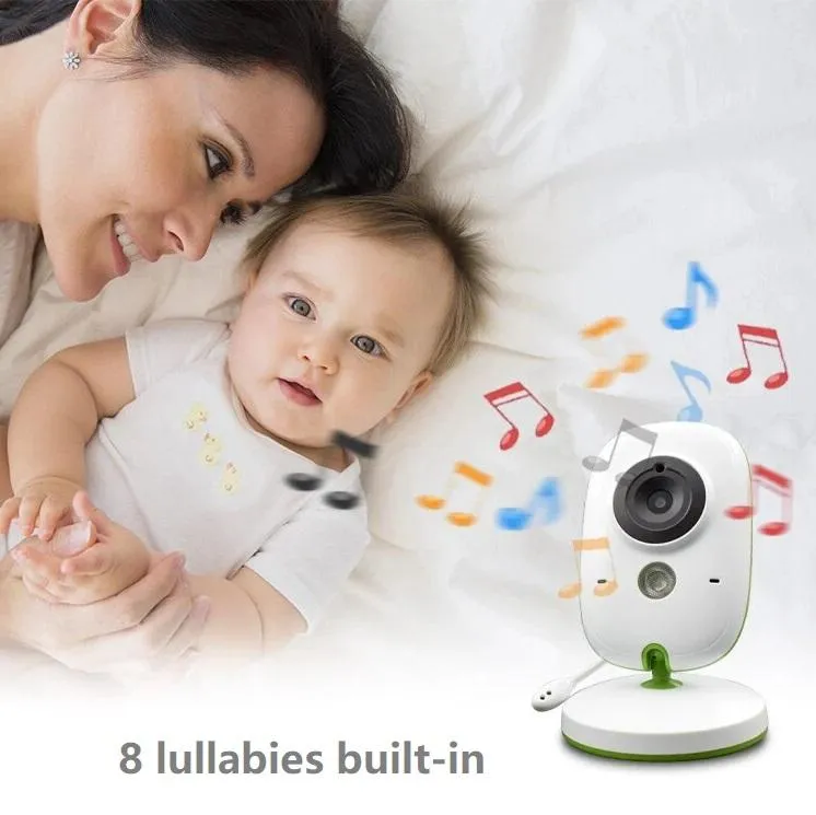 Baby Monitor Wireless Audio Video Nanny Walkie Talkie