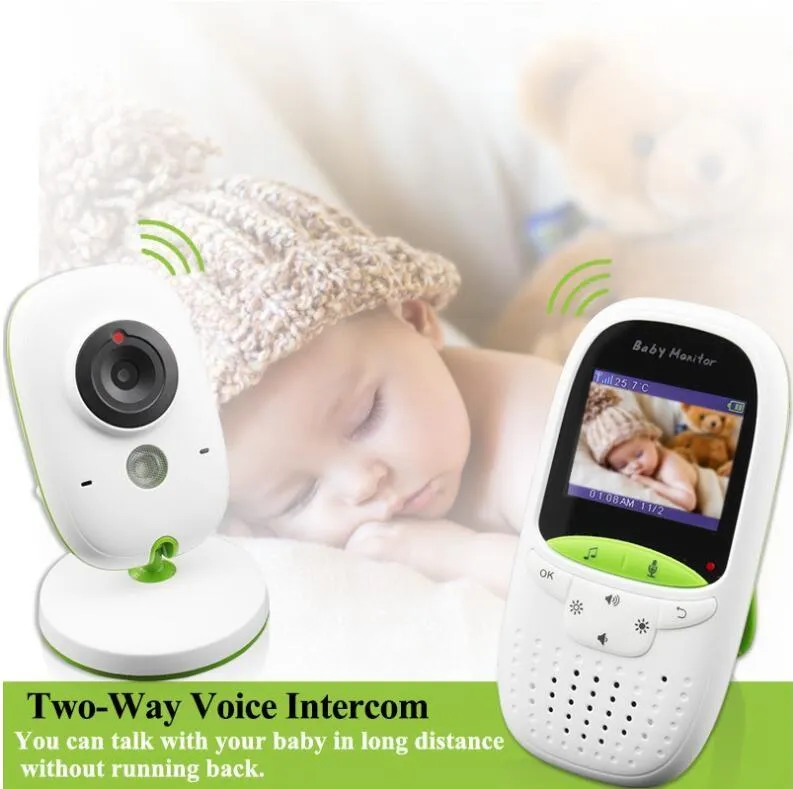 Baby Monitor Wireless Audio Video Nanny Walkie Talkie