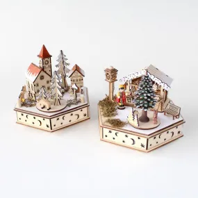 Bavarian Music Box w/Lights