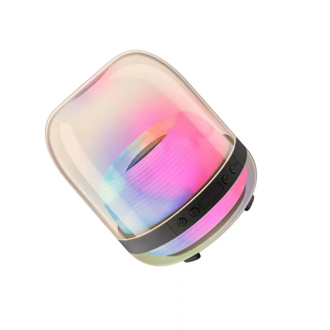 Colorful Light HiFi Sound Long Playtime Small Mini Wireless Portable Speakers