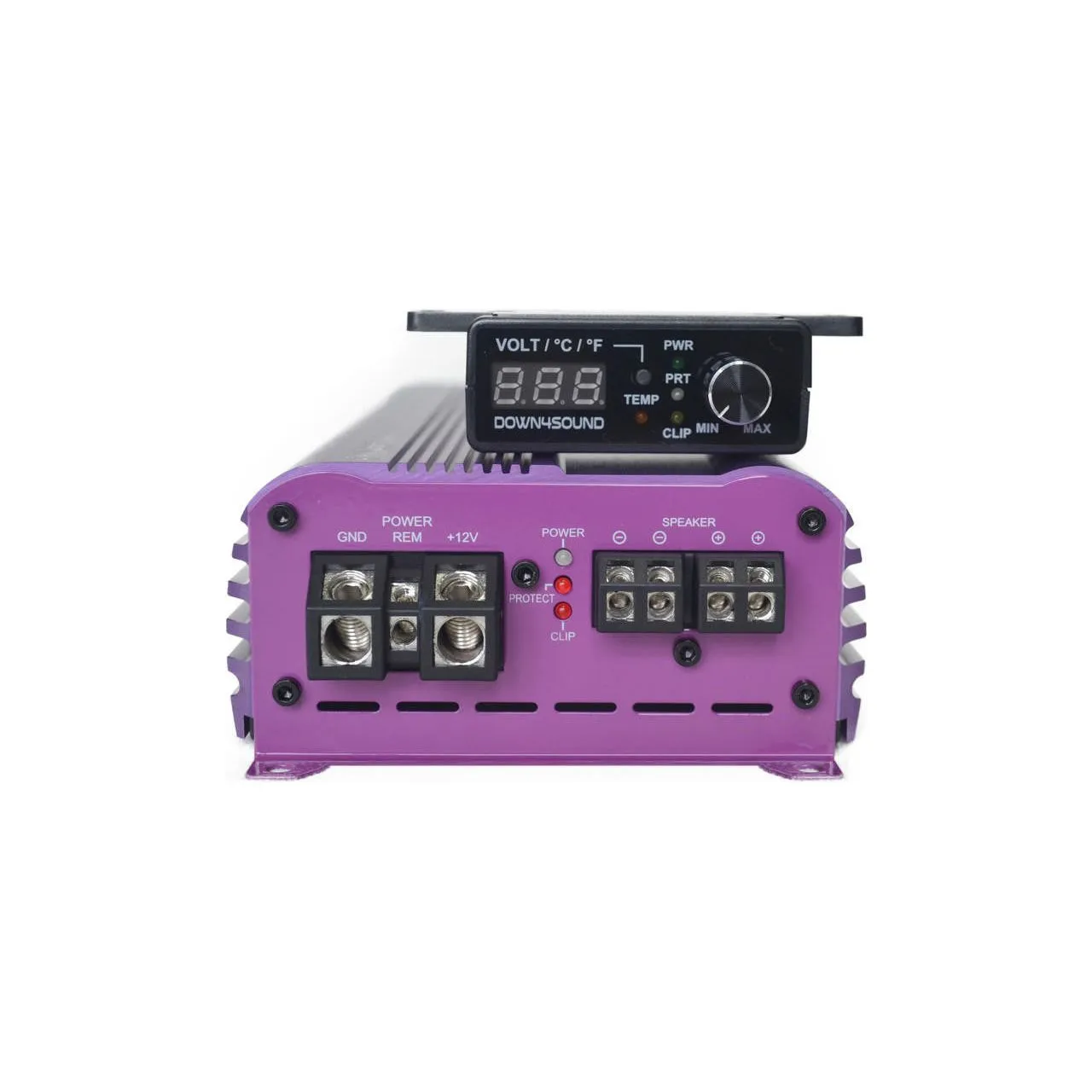 Down4Sound MM1500FKD MINI MAXX PURPLE 1500W RMS Mini Full Bridge Amplifier