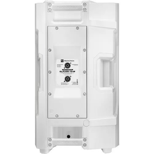 Electro-Voice ELX200-10 10" 2-Way 1200W Passive Loudspeaker (White, Single) F.01U.361.346