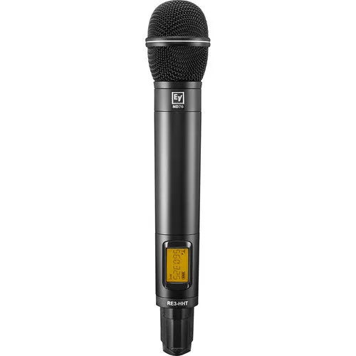 Electro-Voice RE3-ND76 Wireless Handheld Microphone System with ND76 Wireless Mic (5H: 560 to 596 MHz)