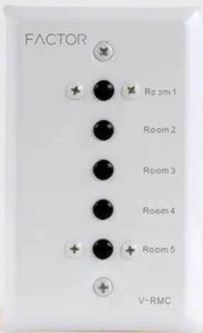 FACTOR V-RMC REMOTE IN WALL CONTROL PLATE