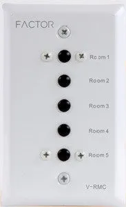 FACTOR V-RMC REMOTE IN WALL CONTROL PLATE