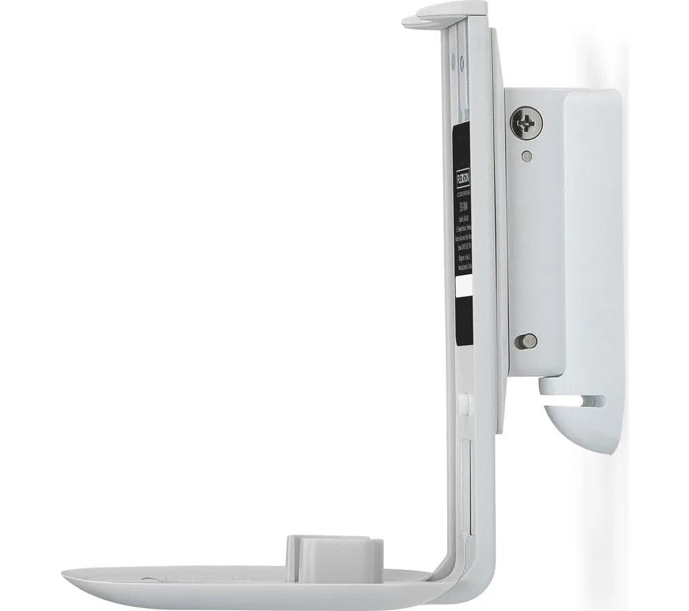 Flexson FLXS1WM2011 Sonos One Wall Mount Tilt Speaker Bracket Twin Pack - White