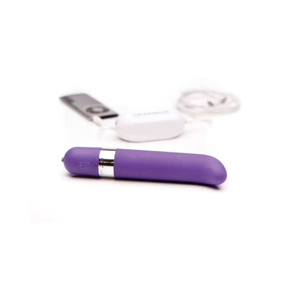 Optimized E-Commerce Title: Sleek Purple Freestyle G Spot Vibrator