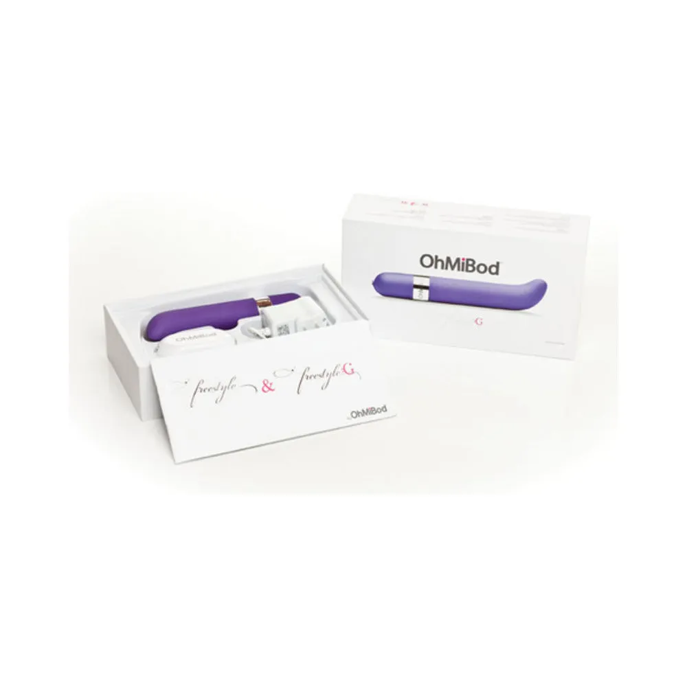 Optimized E-Commerce Title: Sleek Purple Freestyle G Spot Vibrator