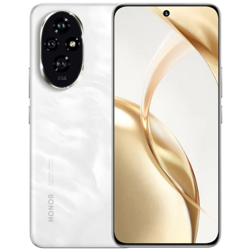 HONOR 200 5G Dual SIM, 12GB/512GB - Moonlight White (Global)