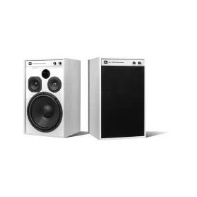 JBL 4312G Classic 3-Way 12" Studio Monitor Bookshelf Loudspeakers Ghost Edition White (Pair)