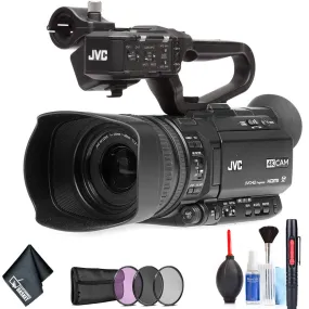 JVC GY-HM180 Ultra HD 4K Camcorder Base Bundle