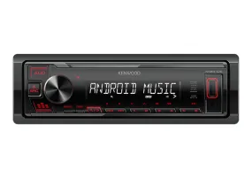 Kenwood KMM-105 USB/AUX Single Din Media Player