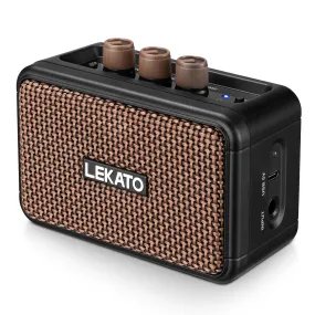 LEKATO AG-04 Mini 5W Speakers Electric Guitar Amplifier