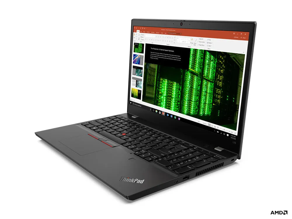 Lenovo ThinkPad L15 AMD Ryzen™ 5 PRO 5650U Laptop 39.6 cm (15.6") Full HD 8 GB DDR4-SDRAM 512 GB SSD Wi-Fi 6 (802.11ax) Windows 10 Pro Black