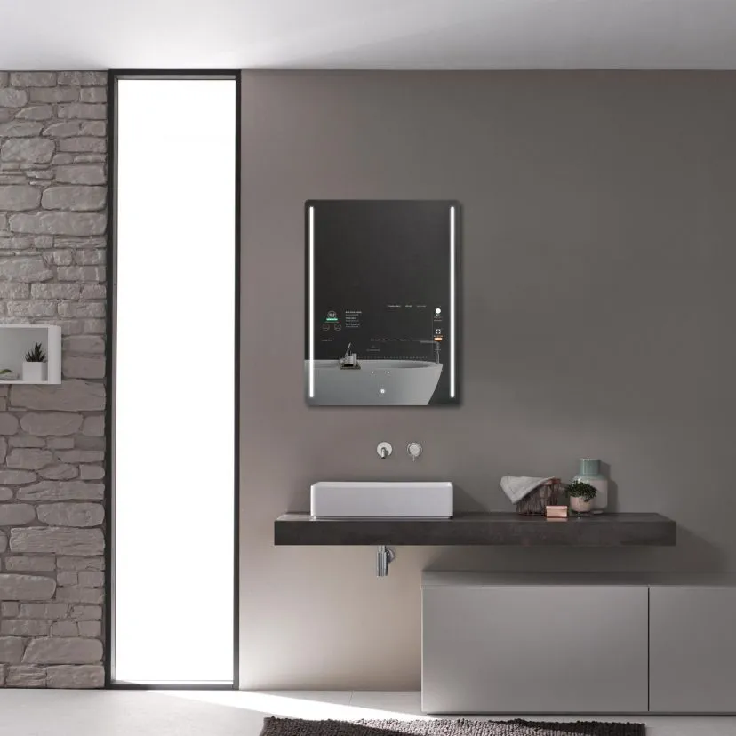 LINE| Smart LED Bathroom Mirror Built-in TV screen Android Wi-Fi Bluetooth Intelligent bathroom mirror