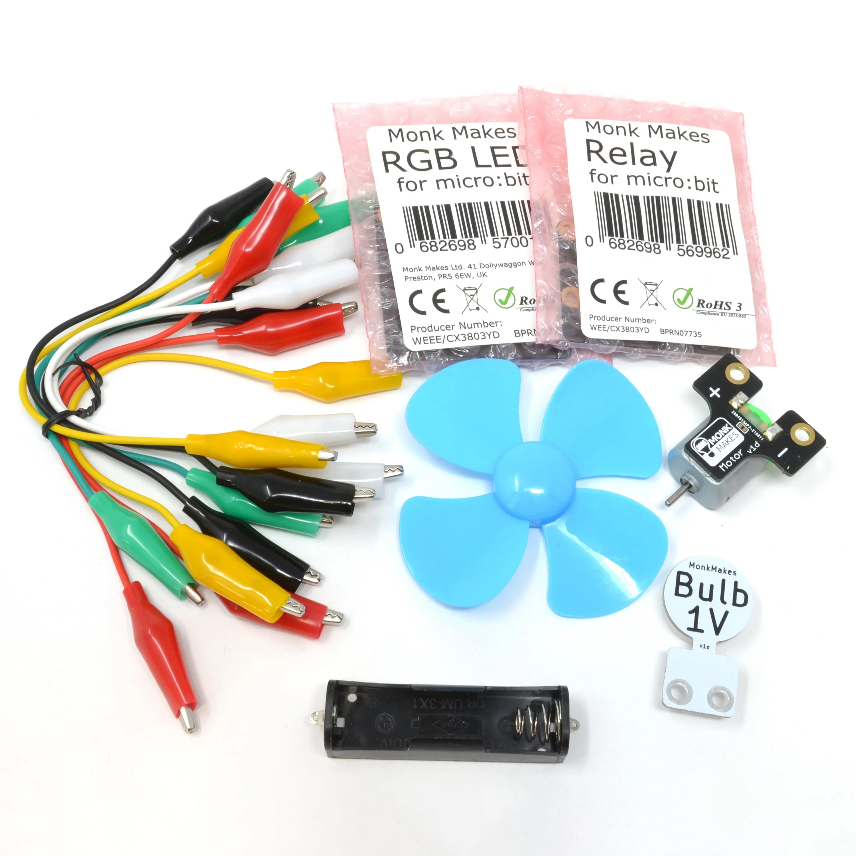 Monk Makes Electronics Kit 2 for micro:bit