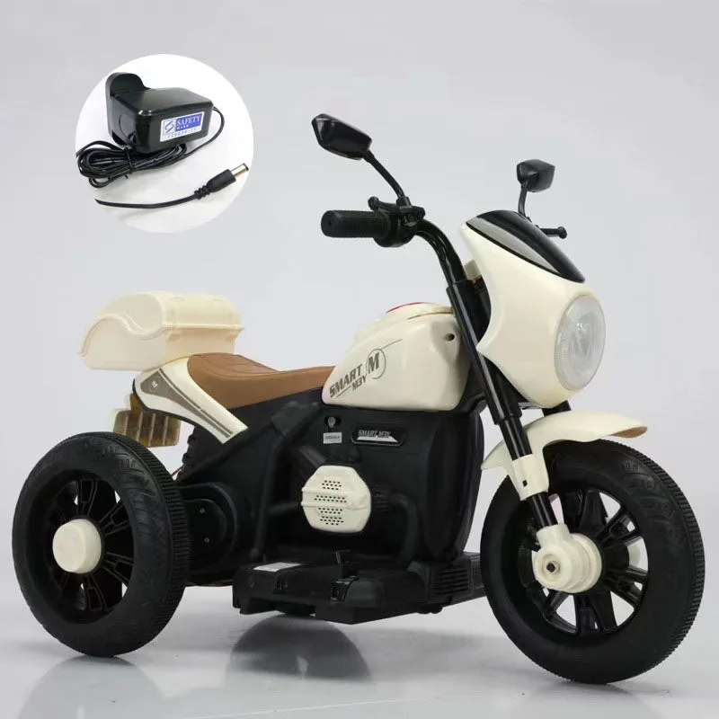 Multifunctional Electric Tricycle Motorcycle for Kids with Lights, Early Learning, and the ability to move forward and backward