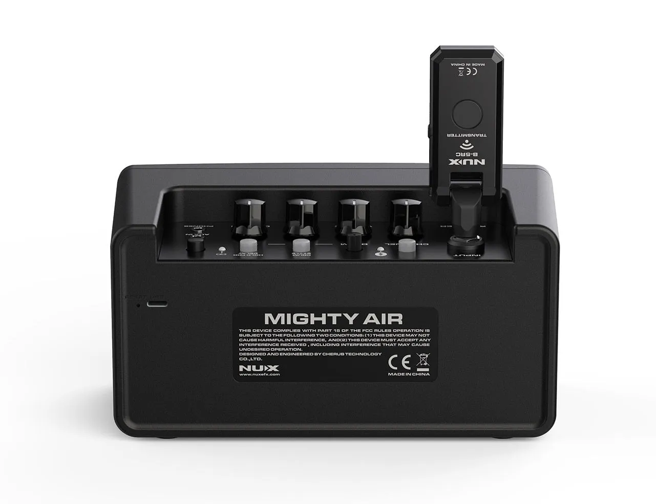 NuX Mighty Air Portable Desktop Guitar Amplifier with Wireless Transmitter