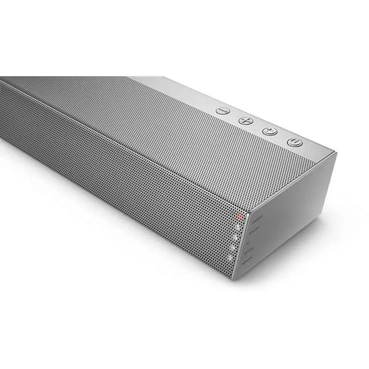 Open Boxed/ Ex-Display - Philips 2.1 Channel Soundbar Speaker with Wireless Subwoofer - Silver | TAB6405/10