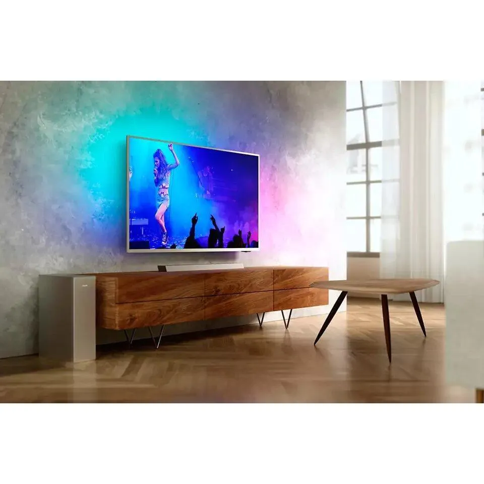 Open Boxed/ Ex-Display - Philips 2.1 Channel Soundbar Speaker with Wireless Subwoofer - Silver | TAB6405/10