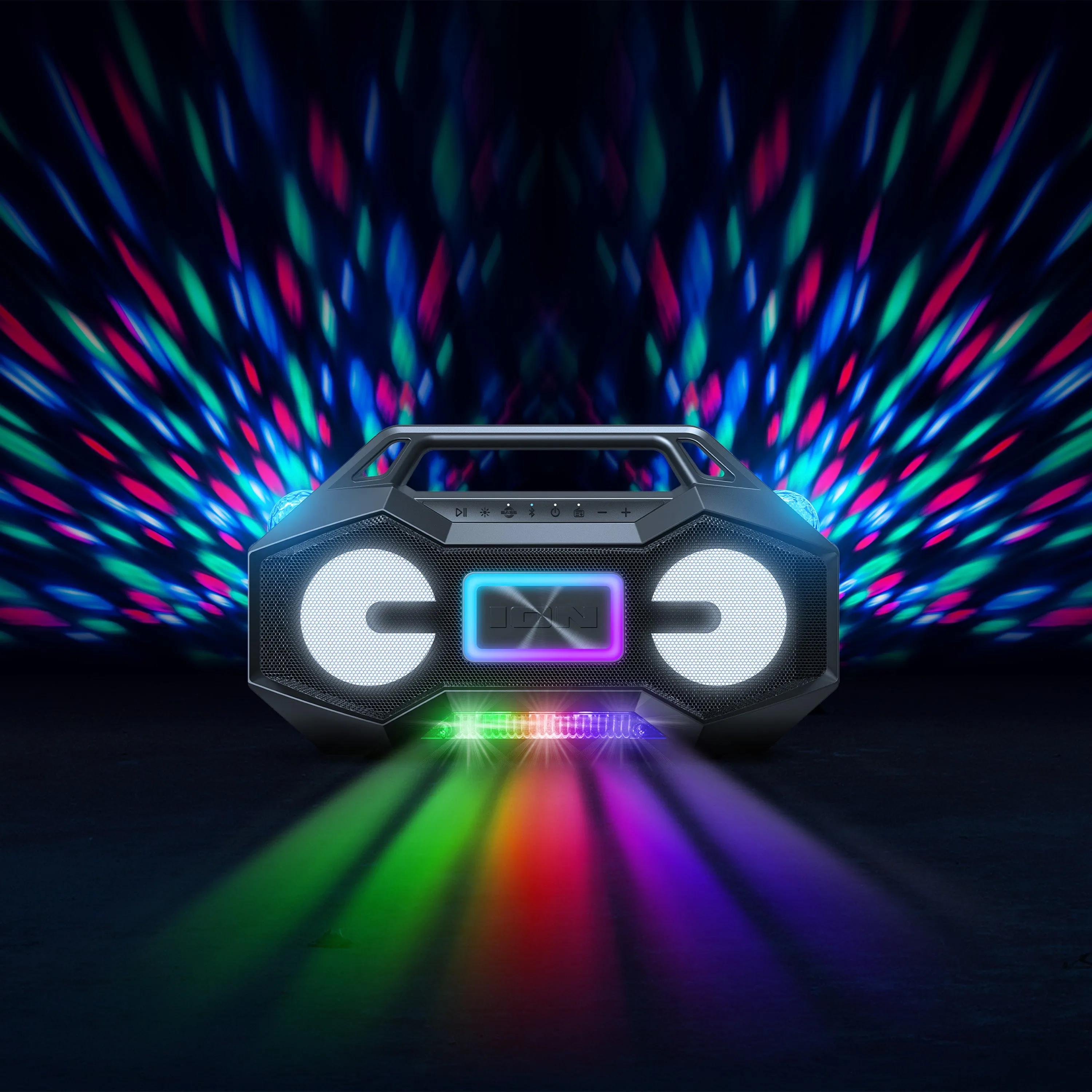 Portable Speaker with Party Starter Lights