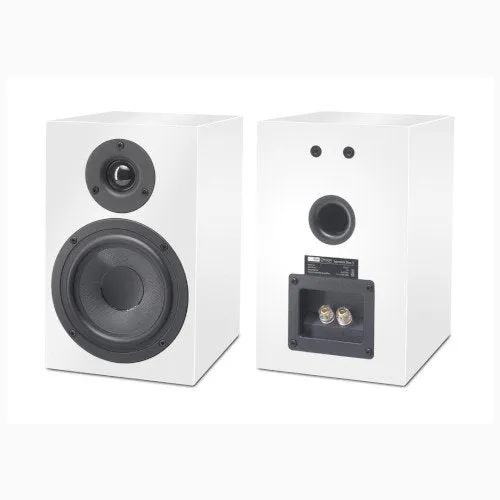 Pro ject Speakers Box 5 Two-Way Monitor Speakers In White