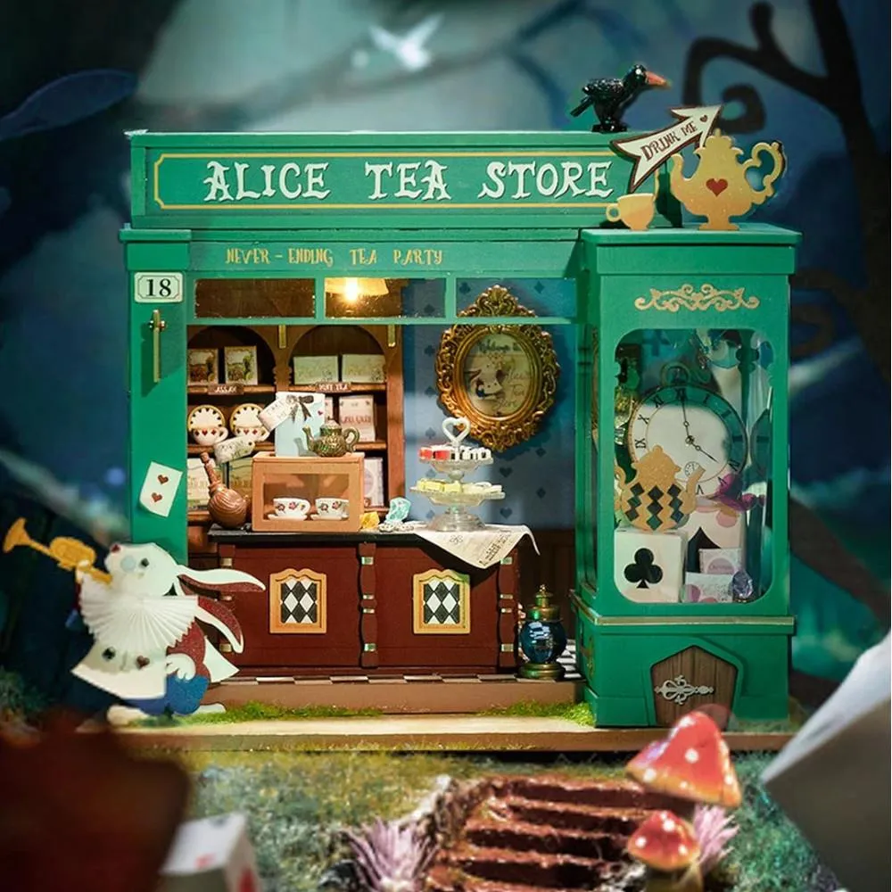 Robotime Rolife DIY Mini Model Kit - Alice's Tea Store