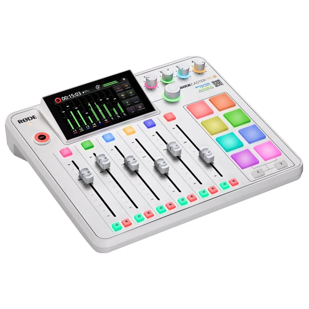 Rode RØDECaster Pro II Audio Production Studio (White)