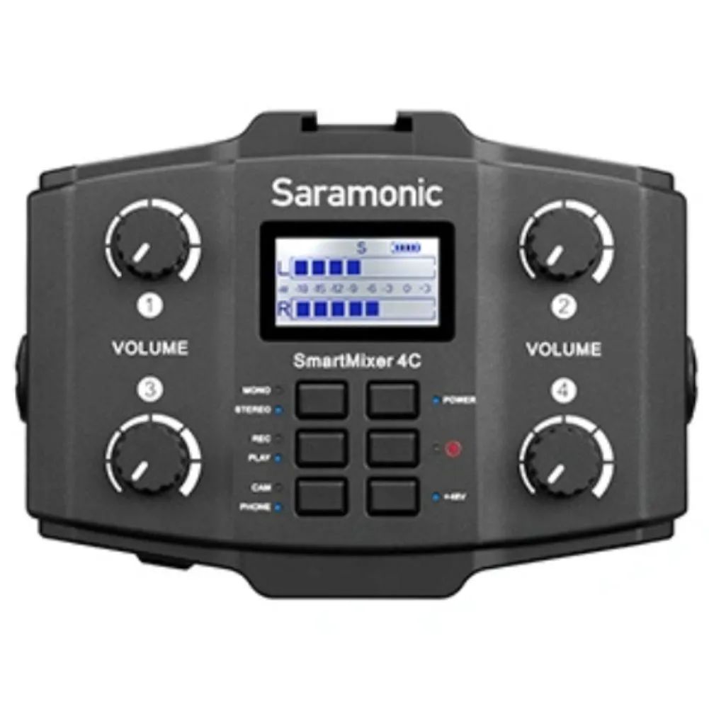 Saramonic SmartMixer 4C 4-channel Microphone Mixer with Phantom Power