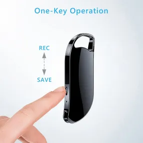 Spy Key Chain Voice Recorder 8GB - 192 Hours