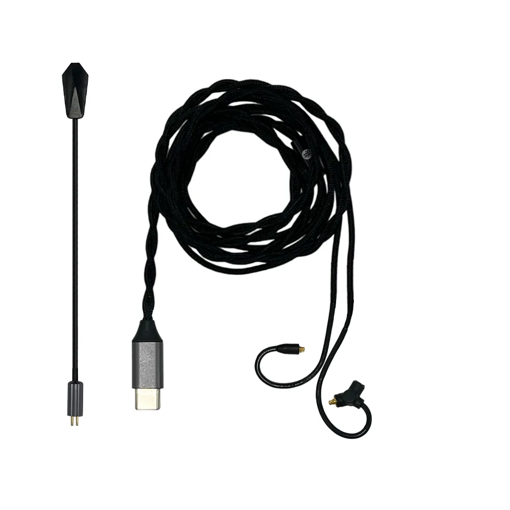 Strauss & Wagner Saillon In-Ear Monitor Upgrade Cable with Detachable Boom Microphone