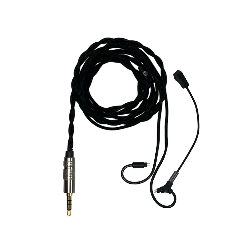 Strauss & Wagner Saillon In-Ear Monitor Upgrade Cable with Detachable Boom Microphone