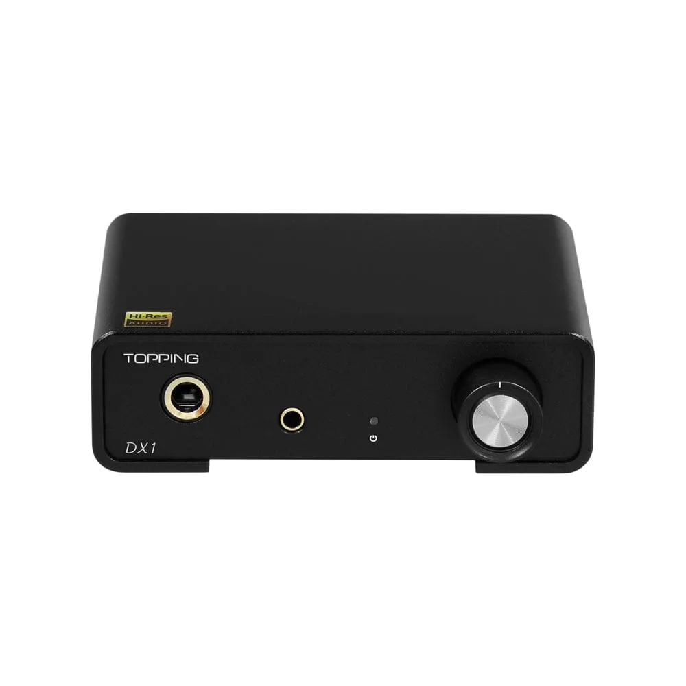 TOPPING DX1 Headphone Amp AK4493S Hi-Res DAC Support DSD256 PCM384 Decoder Amplifier