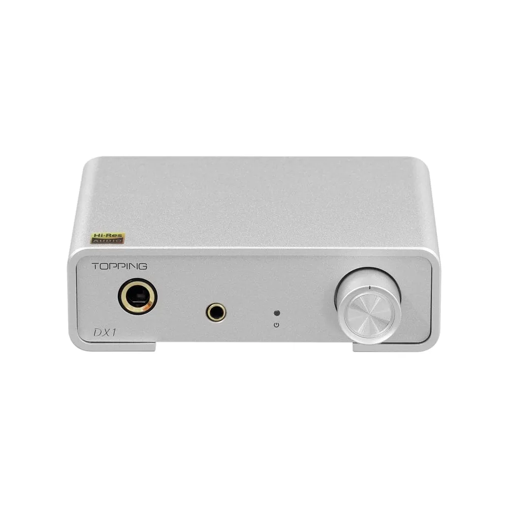 TOPPING DX1 Headphone Amp AK4493S Hi-Res DAC Support DSD256 PCM384 Decoder Amplifier