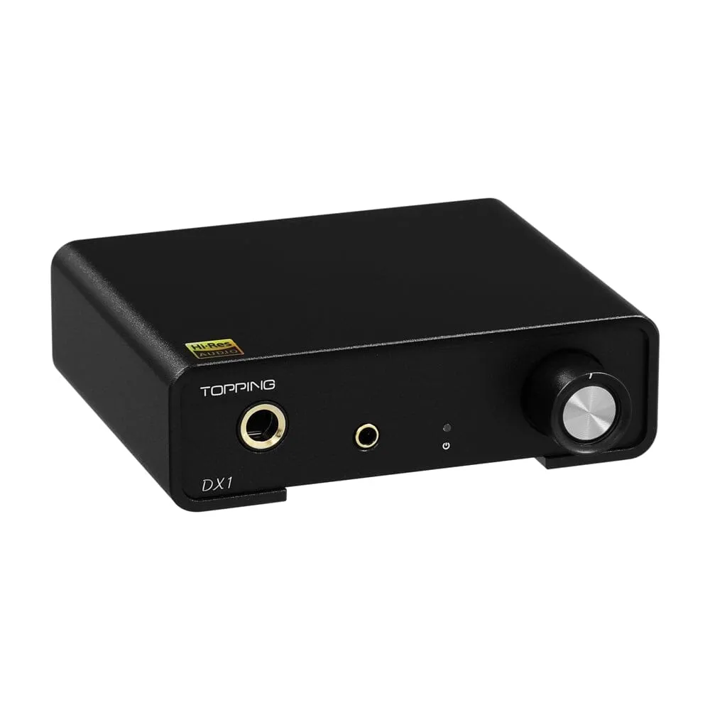 TOPPING DX1 Headphone Amp AK4493S Hi-Res DAC Support DSD256 PCM384 Decoder Amplifier