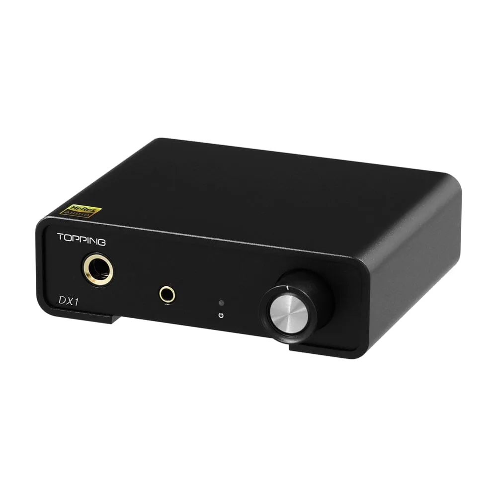 TOPPING DX1 Headphone Amp AK4493S Hi-Res DAC Support DSD256 PCM384 Decoder Amplifier