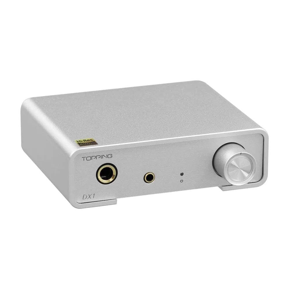 TOPPING DX1 Headphone Amp AK4493S Hi-Res DAC Support DSD256 PCM384 Decoder Amplifier