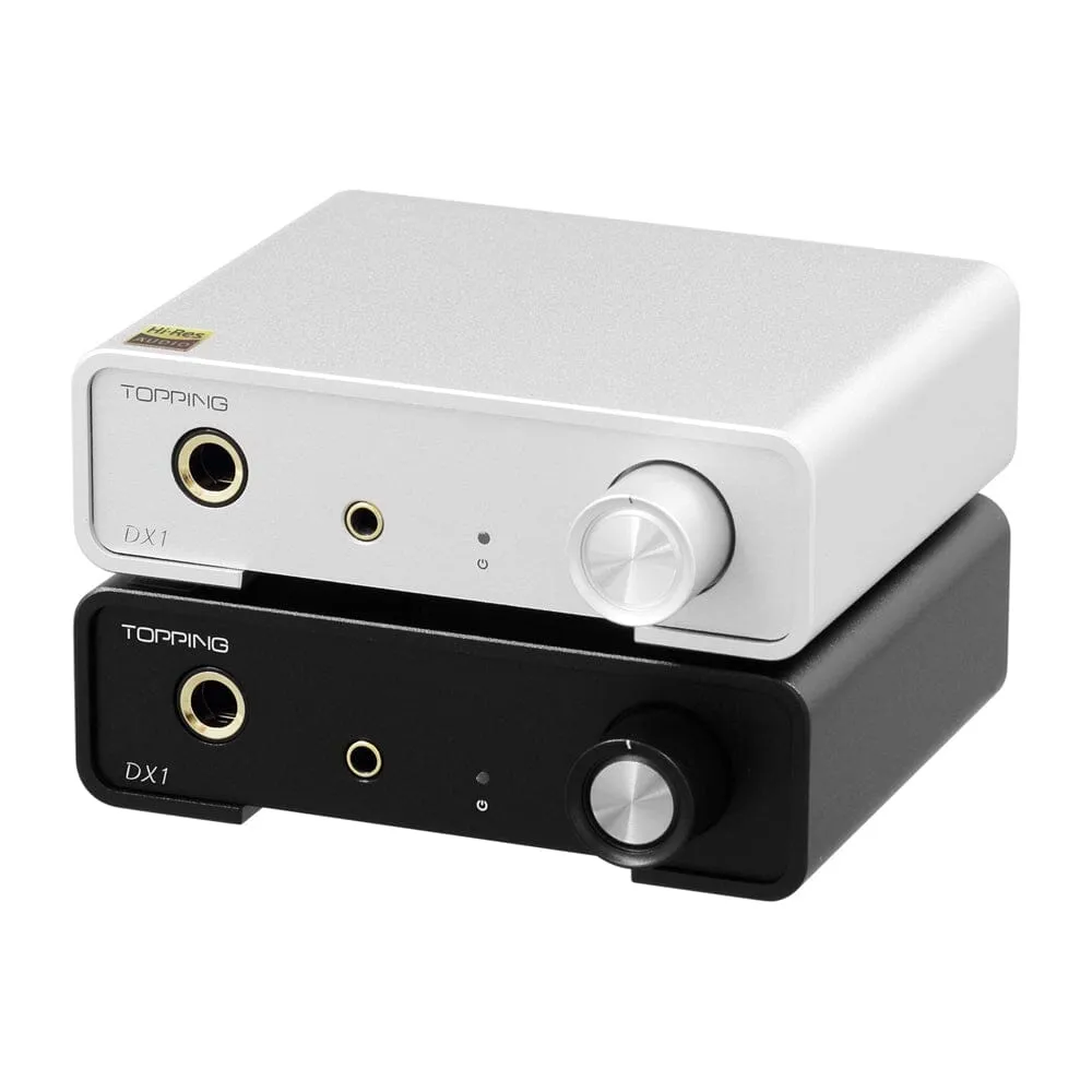 TOPPING DX1 Headphone Amp AK4493S Hi-Res DAC Support DSD256 PCM384 Decoder Amplifier